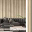 Art3d 4-Pack Glue-On Wall Panels, Wood Grain Texture Interior Wall Decor, 104"x12" Recycled Polystyrene Wainscoting Panels, Low Emission for Living Room Bedroom,Natural Oak