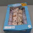 FUN LITTLE TOYS Christmas Crackers, 12 Pack Christmas No Snap Party Favors with Party Hat