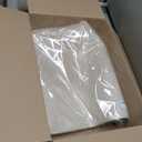 SMILEGIF Anti-Slip Corner Kitchen Rug, 1 Piece L-Shaped Floor Mats,Super Absorption Linen Corner Mat for Home,Kitchen (Beige Right-L, 39''X59''X18'')