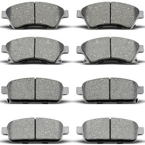 D1468 D1522 8pcs Front Rear Ceramic Brake Pad Sets Fit For 2011-2015 For Chevrolet Cruze,2016 For Chevrolet Cruze Limited,2013-2016 For Chevrolet Sonic