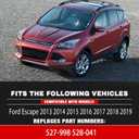 Trailing Arm Bushing Compatible with Ford Escape 2013 2014 2015 2016 2017 2018 2019 Trailing Arm Bushing Rear Left & Righ Replace CV6Z5808B CV6Z5808A 527-998 528-041