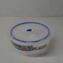 KROGER DURABLE FOOD STORAGE with SIDE LATCHING LIDS 2 Containers and Lids 1- 2 gal.  1-1 gal