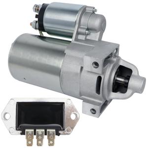 Starter for Kohler 15 16 17 18 20 21 22 23 25 26 27 28 30 31 HP 1994-2015 with Regulator 2509808 2509809 2509811 41012414, for John Deere Toro Cub Cadet Scotts Thomas Grasshopper