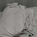 100% Egyptian Cotton Percale Sheets Queen Size - Genuine Luxurious 400 Thread Count - Naturally Crisp, Breathable, Skin-Friendly & Cooling - Softer After Each Wash - Oeko-TEX Certified Giza (Light Grey)