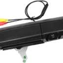 Riloer Tailgate Handle Rear View Camera, Tailgate Door Handle Camera, 2005-2015 Compatible with Toyota Tacoma, Backup Tailgate Camera with Static Guidelines