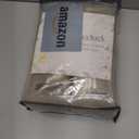 Dark Flax Pinch Pleated Linen Curtains 90 Inches Long 2 Panels for Living Room Bedroom Rustic Linen Farmhouse Semi Sheer Pinch Pleat Taupe Grey Beige Curtain Drapes with Hooks Rings 90 Inch Length