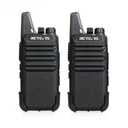 Retevis RT622 Mini Walkie Talkie 2 Pcs VOX USB PMR 446 FRS License-free Portable
