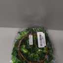 LSKYTOP Artificial Boxwood Wreath Kitchen Cabinet Wreaths, Faux Green Leaves Decor for Indoor and Outdoor Use, Farmhouse Style, 10 Inch