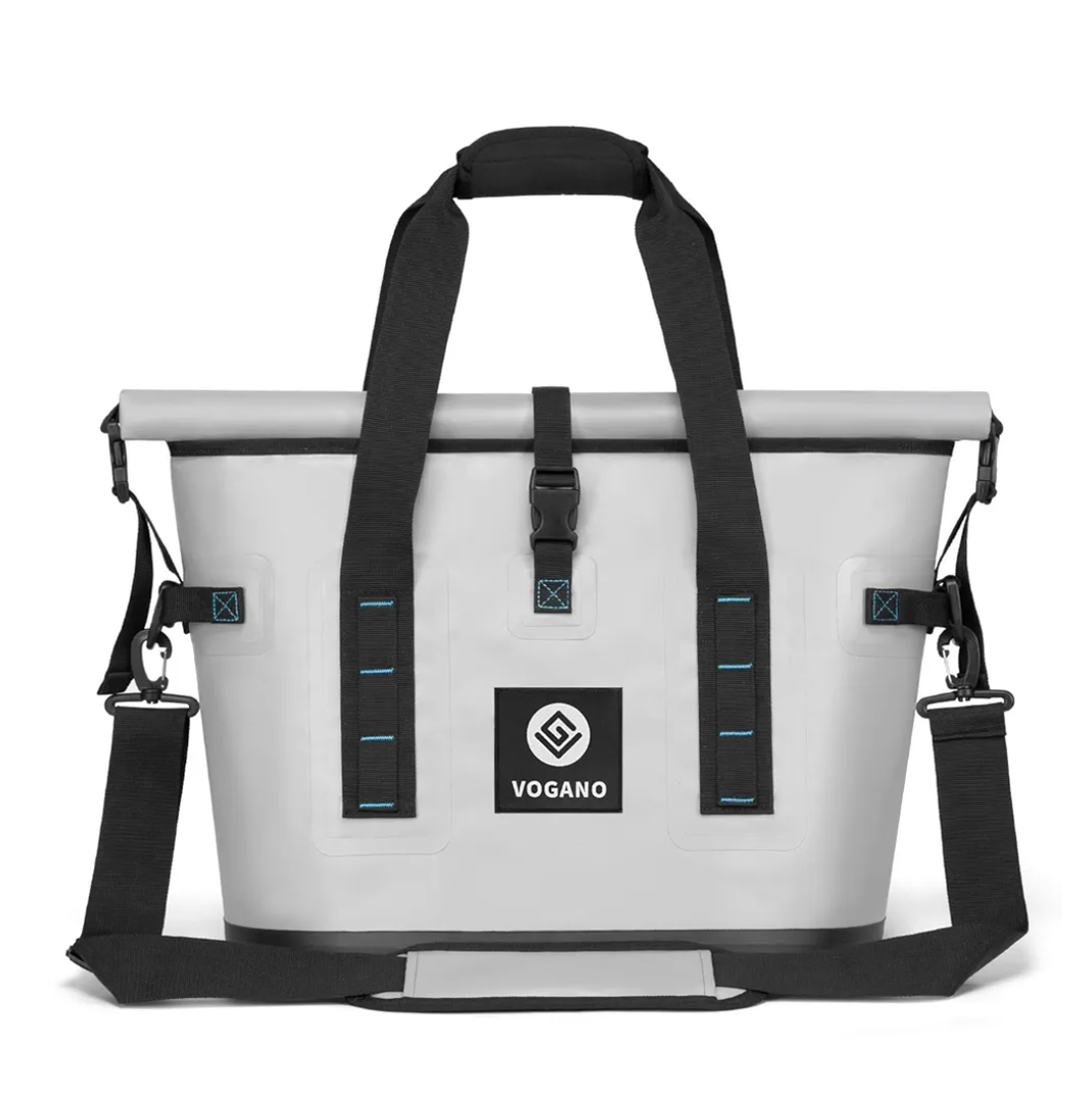 40 Can Soft Cooler Bag - Insulated Leak-Proof Large Cooler Bag with Roll-Top Waterproof Seal | Portable Ice Chest for Camping, Beach, Travel, Picnics | 24HR Cold Retention