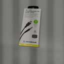 Scosche CAUXB4-SP AUX to USB-C Braided Audio Cable, 4 Feet, Space Gray