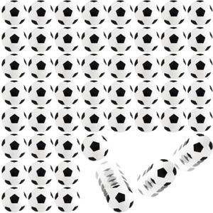 Xeehwb 60 Pcs Bouncy Balls,Soccer Bouncing Balls,High Bouncing Rubber Soccer Ball for Stress Relief,Multi-Item Party Favor Packs,Classroom Prizes,Ball Games,Stocking Stuffers(27mm)
