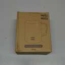 WETOWETO Coffee Mug with Handle, 14oz Insulated Stainless Steel Coffee Travel Mug, Double Wall Vacuum Reusable Coffee Cup with Lid, Powder Coated Rose Gold