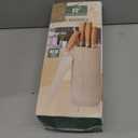 Kitchen Knife Set, Retrosohoo 6-Pieces Green Sharp Knife Set for Kitchen, Non-stick Non-slip Stainless Steel Chef Knife Set with Universal Knife Block Suitable for Home Restaurant (Khaki)