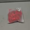 Lilosy Sexy Mesh Sheer Underwire Push Up Lingerie Set Lingerie Set (Large, Red)