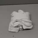 Nike Unisex Adult Everyday Cushioned Training Crew Socks (6 Pairs) (Small, White/Black)