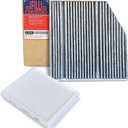 Cabin air Filter for Mercedes C300 (2015-2023), GLC300 (2016-2023), E300 (2017-2022), E400 (2018-2019), E450 (2019-2023), C/E-Class GLC-Class select models, Replace 2058350147 & 1668300218