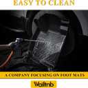 Wailtnb-Floor Mats & Cargo Liner for Toyota Corolla 2014-2019 (Only Sedan Model) Waterproof Durable Easy to Clean All Weather Car Mat Custom Fit Corolla Accessories Black