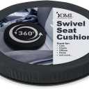HealthSmart 360 Degree Swivel Seat Cushion, Chair Assist for Elderly, Swivel Seat Cushion for Car, Twisting Disc, Black, 15 Inches in Diameter