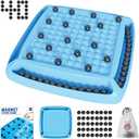 Magnet Game, Board Game for Kids 8-12, Magnetic Game Chess Set for Kids and Adults Family and Friend Games Night, Magnet Chess Game 40 Pieces, 2-4 Players (Cyan)