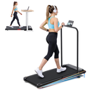 Portable Walking Pads Treadmill with Incline Handle Bar for Home