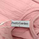 PRETTYGARDEN Fall Dresses for Women 2026 Long Sleeve Mini Short Flowy A Line Casual Holiday Party Tunic Dress Fashion Clothes (Pink, Large)