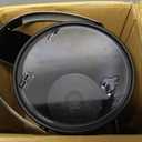 Oggi Insulated Ice Bucket, 4 Quart / 3.8 L, Stainless Steel, Black.