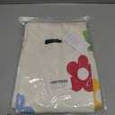 ZESICA Women's Summer Knit Bodycon Midi Dress 2026 Sleeveless Floral Crewneck Color Block Long Beach Party Dresses, L