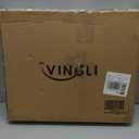 VINGLI Snowman Outdoor Christmas Decorations with 90 LED Lights, Lighted Snowman with Top Hat Holiday Ornaments Yard Decor for Home, Lawn and Front Yard-4 FT