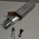 Electric Wine Bottle Opener Automatic Wine Opener Rechargeable Electric Corkscrew with Wine Aerator,Foil Cutter,Wine Stopper,USB-C Charge Cable, Wine Gifts For Women Wine Lovers(Silver)