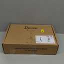 Projector Stand Tripod Adjustable, Laptop Height from 23.5 to 46.5 inches with Gooseneck Phone Holder, Floor for Office, Home, Stage, Studio, DJ Racks Holder Mount, 23.5inch-46.5inch (Black)