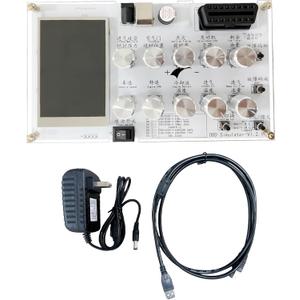 Car ECU Simulator/OBD Simulator/J1939/OBD II/ELM327 Development Test/CAN (Simulator with LCD Screen and Accessories)