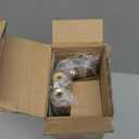 Gold Curtain Rods for Windows 48 to 84 Inch(4-7ft),1 Inch Adjustable Curtain Rod,Heavy Duty Window Rods,Decorative Swan Finials Drapery Pole,Telescoping Single Rod for Bedroom 36-88",Brass