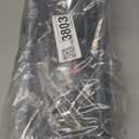 SPACEKEEPER Slim Rolling Storage Cart, 3 Tier Bathroom Storage Organizer Laundry Room Utility Cart Mobile Shelving Unit, Multi-Purpose for Kitchen Office Bathroom Laundry Narrow Places, Black