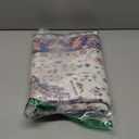 Amearea Vintage Design Area Rugs for Living Room, 2x6 Machine Washable Floral Collection Traditional Bedroom Rug, Low Pile Cute Kids Room Print Carpet, No Slip Office Kitchen Home Decor, Purple