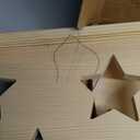 GUIGUZI Cuddly Toy Storage Organiser, Wooden Corner Stuffed Toy Shelf, Nursery Hanging Toy Organiser for Plush Toys and Teddy Bears