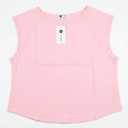 YPINK Womens Tank Tops Summer T Shirts Sleeveless Casual Loose Tunic Blouses Large, Pink 
