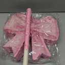 Threan Bow Piata Bow Party Piata with Bat Stick Blindfold Mask Conquette Birthday Centerpieces Decorations for Bridal Shower Wedding Anniversary Engagement Supplies(Pink)