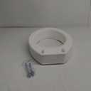 Carex Toilet Seat Riser, Elongated Raised Toilet Seat Adds 3.5 inches to Toilet Height, for Assistance Bending or Sitting, 300 Pound Weight Capacity Toilet Riser