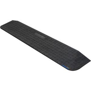 Ruedamann 1-1/2" Rise Rubber Threshold Ramp, 42.9" Wide Wheelchair Ramp, 2200 Lbs Capacity, Entry Ramp, Curb Ramps with Non-Slip Surface, Door Ramps for Wheelchairs, Scooter, Power Chairs, Driveways