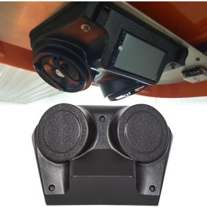 HECASA Universal Overhead Console Stereo Radio Cover Compatible with Golf Cart UTV Polaris RZR 800, 570, RZR-4, XP1K Arctic Cat, John Deere, Kawasaki Mule, Can Am, Yamaha