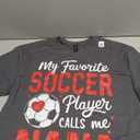 Funny My Favorite Soccer Player Calls Me Nana T-Shirt (XL)