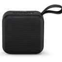 ILive Portable Fabric Wireless Bluetooth Speaker, Ultra Compact Fabric Design, Portable Speaker, Hands-Free, USB, MicroSD/TF, Micro SD Slot USB Port (Black)