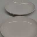 LE TAUCI Serving Bowls, Large Oval Platters for Entertaining, Ceramic Serving Tray for Dinner, Pasta, Salad, Dessert, Turkey, Fish, Fruit, Bread - 45oz/74oz, 11.8"/13.7", Set of 2, Arctic White