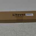 Litever Under Cabinet Lights Plug in, 3 pcs 12 Inches LED Light Strip Bars. Super Bright Dimmable Linkable for Kitchen Under Cabinets Shelf Work Space Desk Closet Lighting. Daylight 5000K