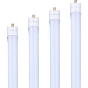 TRLIFE 8FT LED Tube Light 45W, T8 8 Foot LED Bulbs 5000K Daylight White with FA8 Base, Replacement for Fluorescent Fixtures, 8FT Tube Lights Frosted Cover for Warehouse Workshop Shop Garage(4 Pack)