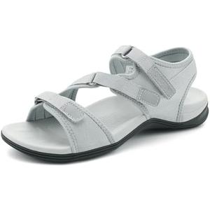 UBFEN Womens Hiking Comfortable Sport Walking Sandals Outdoor Athletic Water Sandals with Three Adjustable Straps, Size: 6