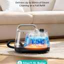 Steam Cleaner for Home, 293°F 5-Bar High Pressure Powerful Multipurpose Handheld Steam Mop, 21 Attachments, 50Oz Capacity, Heavy Duty Steamer for Floors, Cars, Tiles, Crack Cleaning, Turquoise