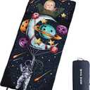 Kids Sleeping Bag, Sleeping Bags for Boys & Girls, Large Kids Sleeping Bag with Pillow, SlumberSoft Slumber Bags, Child Sleeping Bags for Travel Naps and Sleepovers,63" x 30"