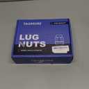 24pcs M14x1.5 Lug Nuts - Compatible with Chevrolet Colorado/Suburban/Silverado, GMC Express/Yukon/Sierra 1500, Ford F150/Expedition, One-Piece Design Factory Chrome Wheel Lug Nut Set