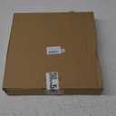 2 Tier Metal Lazy Susan Organizer, 12 Inch Rotating Turntable Double Lazy Susans for Cabinet Kitchen Bathroom, Anti-Rust Two Tiered Spinner Tray Carousel Organizer for Spice Rack Countertop Black